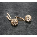 Rose Gold 14k womens anniversary earrings