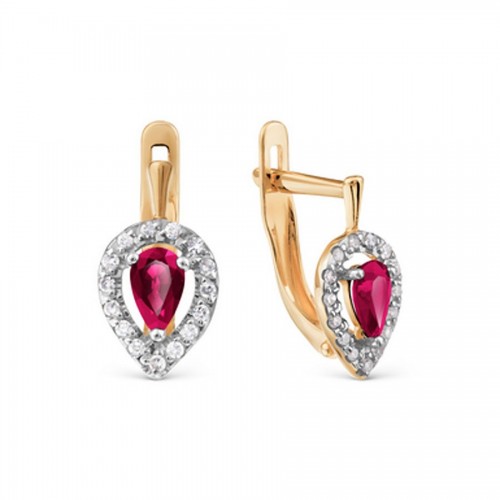 14ct Rose Gold Margo Ruby...